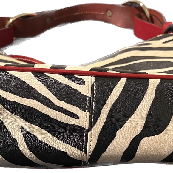 Dooney & Burke Zebra Hobo Bag - Picture 2 of 8